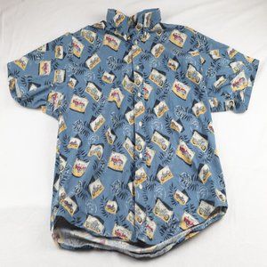 Natural Issue Men's XL Vintage Hip Button-ups Polo